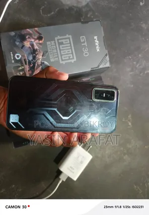 ইনফিনিক্স জিটি ৩০ ৫জি ২৫৬ জিবি ব্ল্যাক