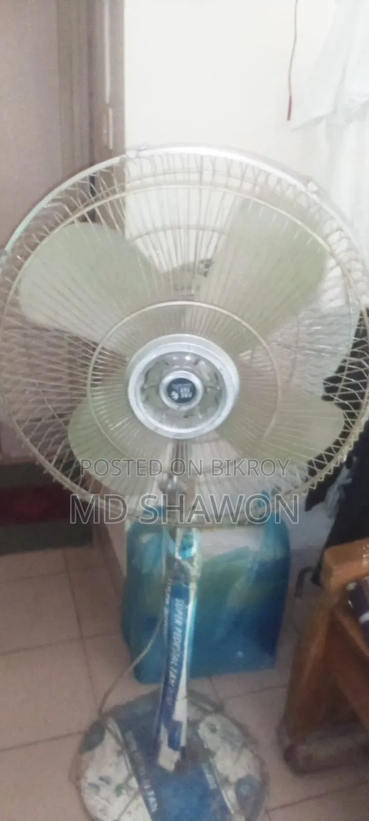 A Pakistani Pak Brand Stand Fan Will Be Sold