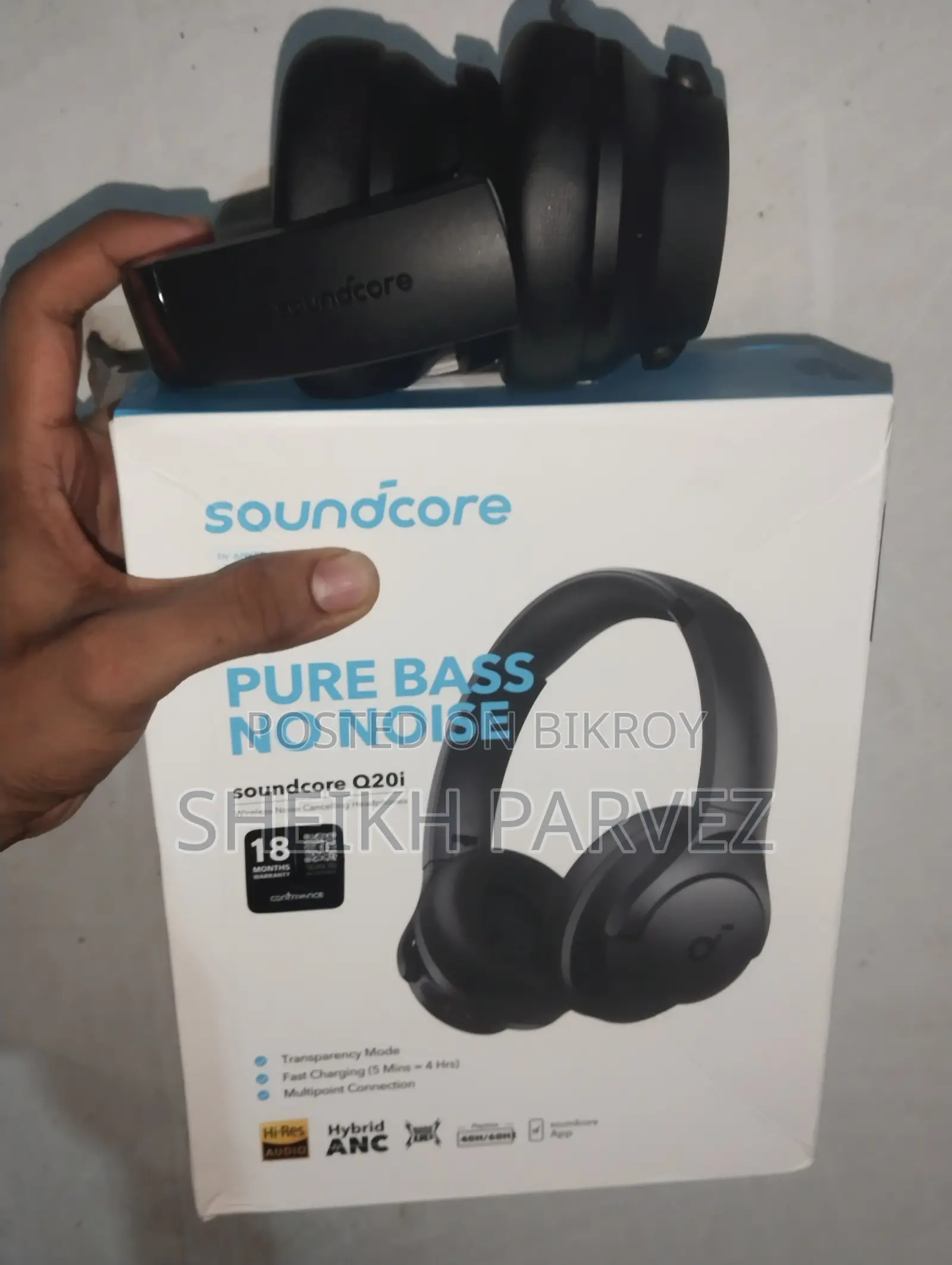 Soundcore Q20i Over-Ear Headphones