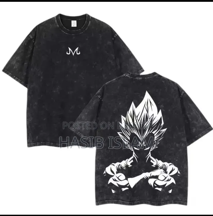 Premium Acid Wash Drop Shoulder T-Shirt
