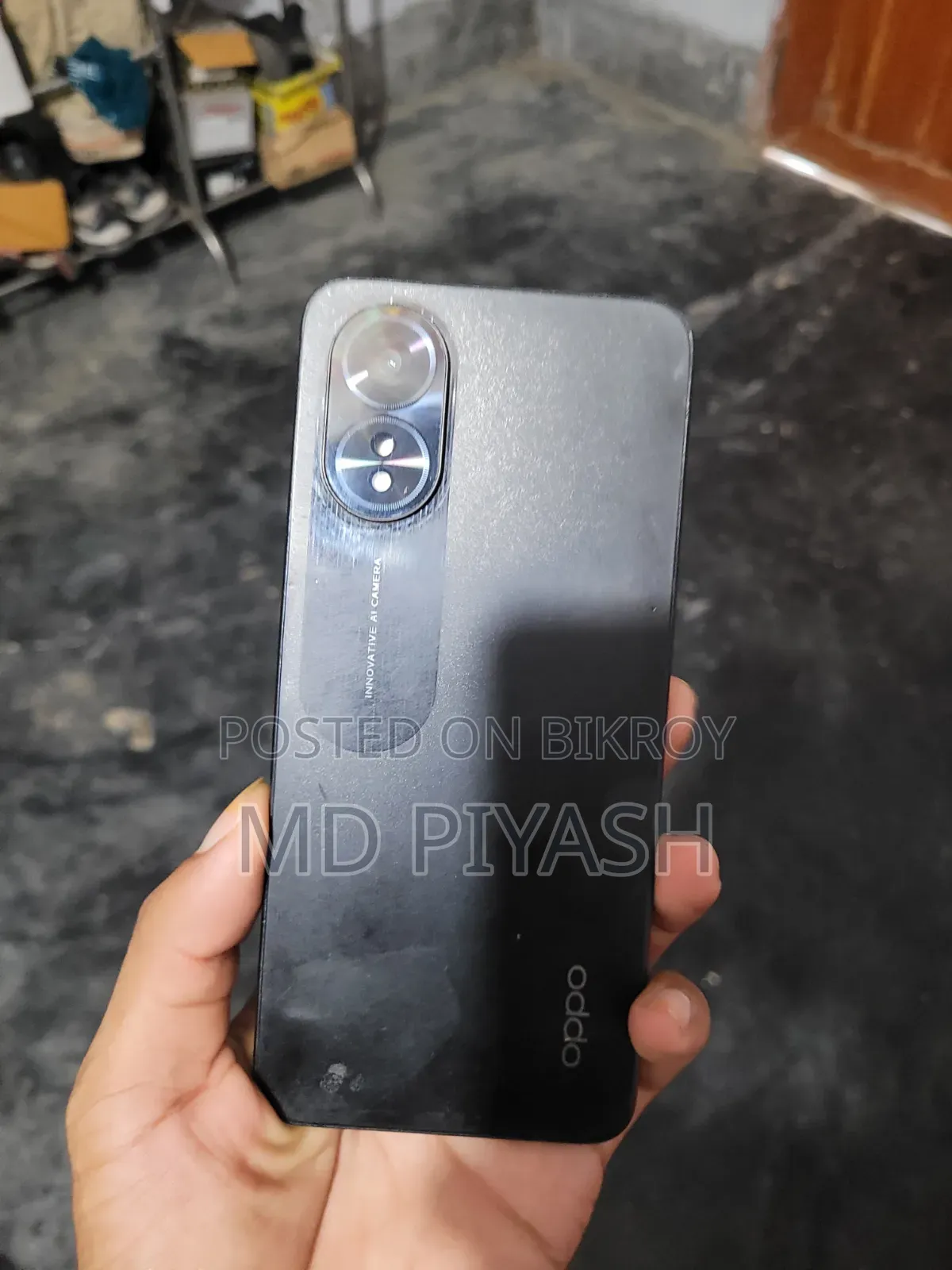অপো এ৩৮ ১২৮ জিবি ব্ল্যাক