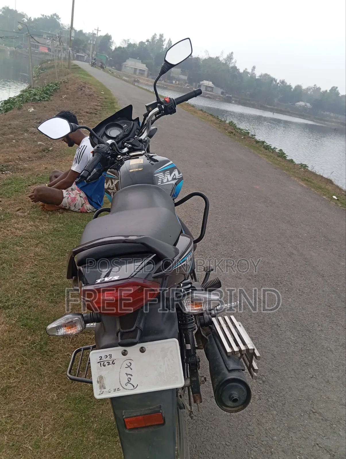 TVS Max 125 2023 Blue