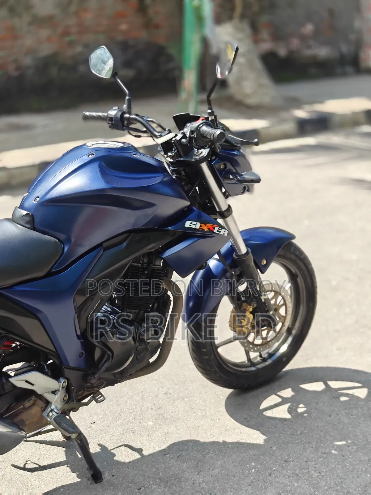 Suzuki Gixxer 2023 Blue