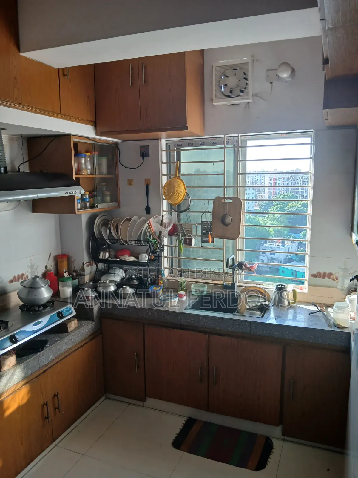 Furnished 3-bedroom Apartment in Lake View Palace, Khilgaon for Sale