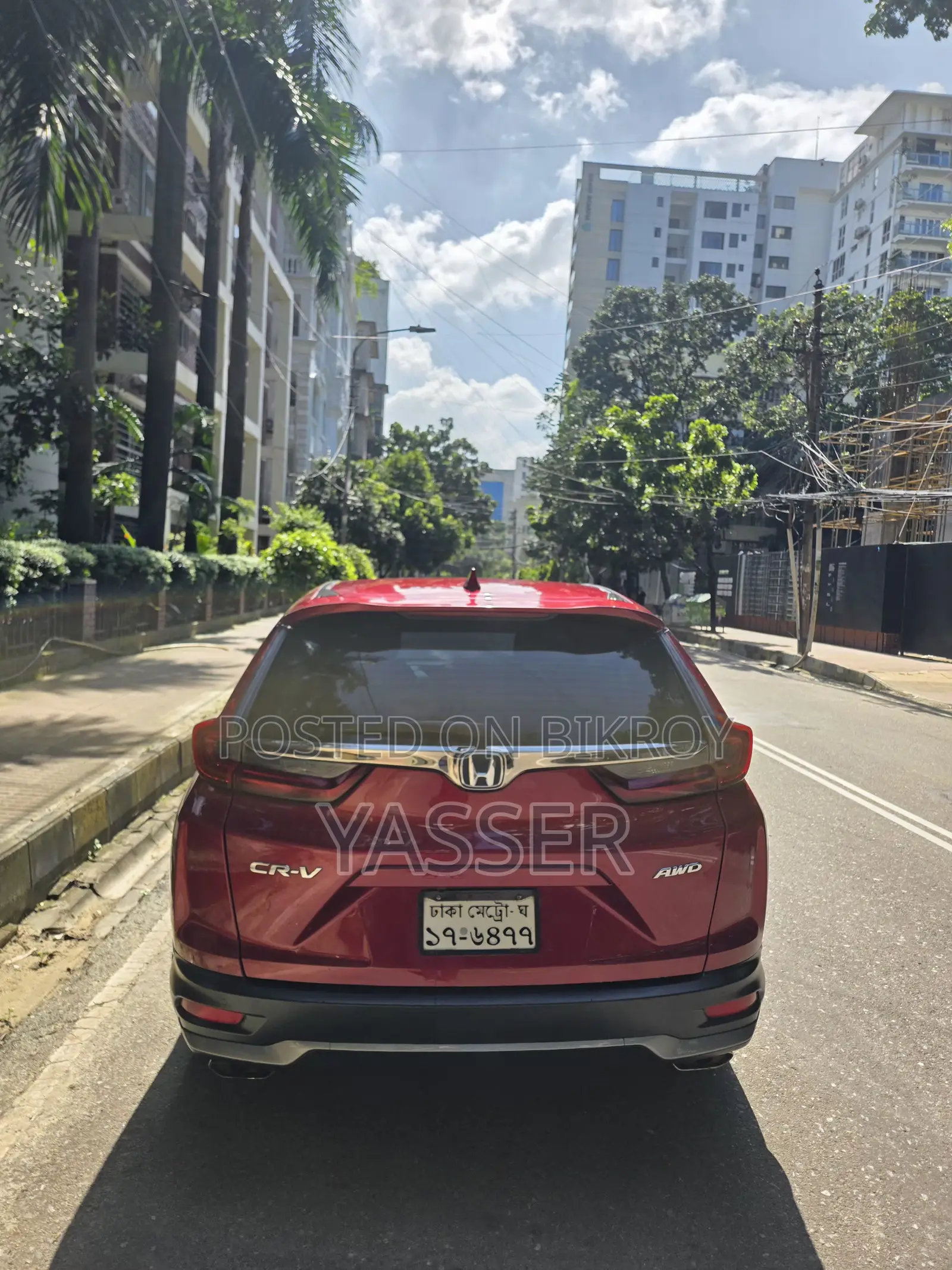 Honda CR-V EX 2021 Maroon