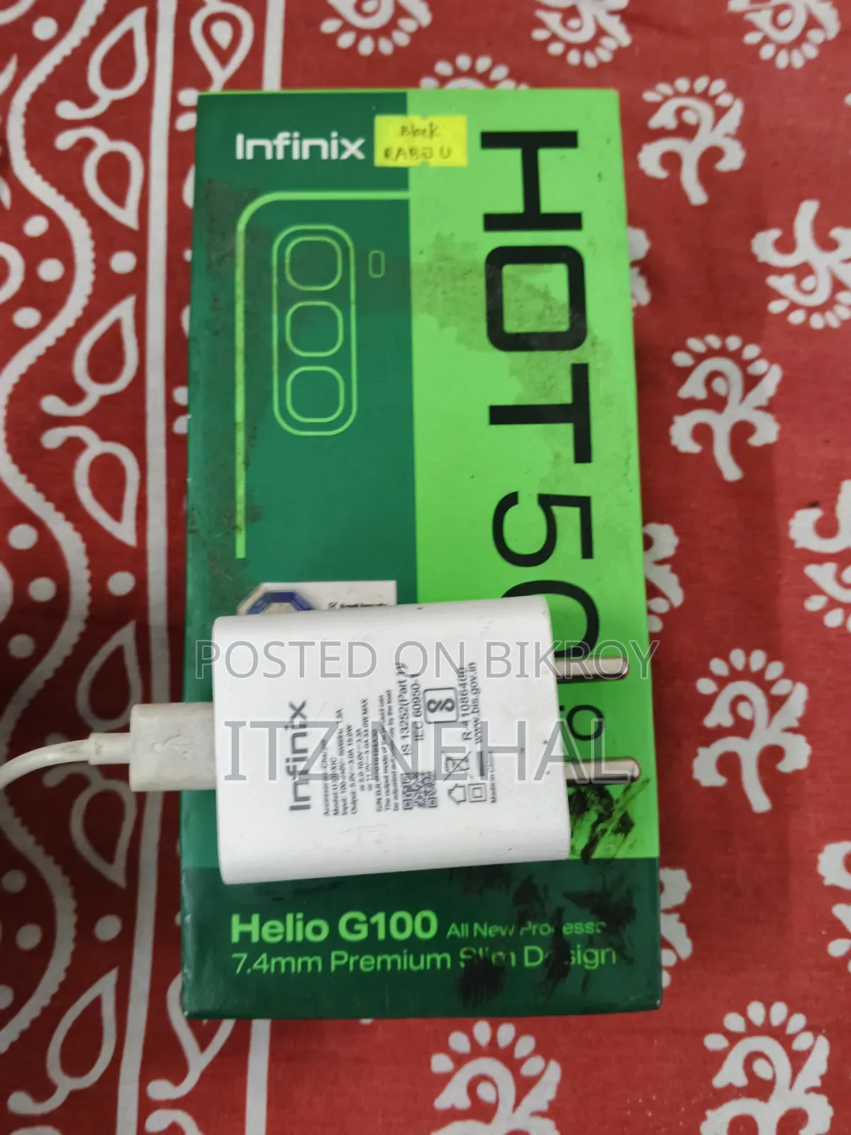 Infinix Hot 50 Pro 256 GB Black