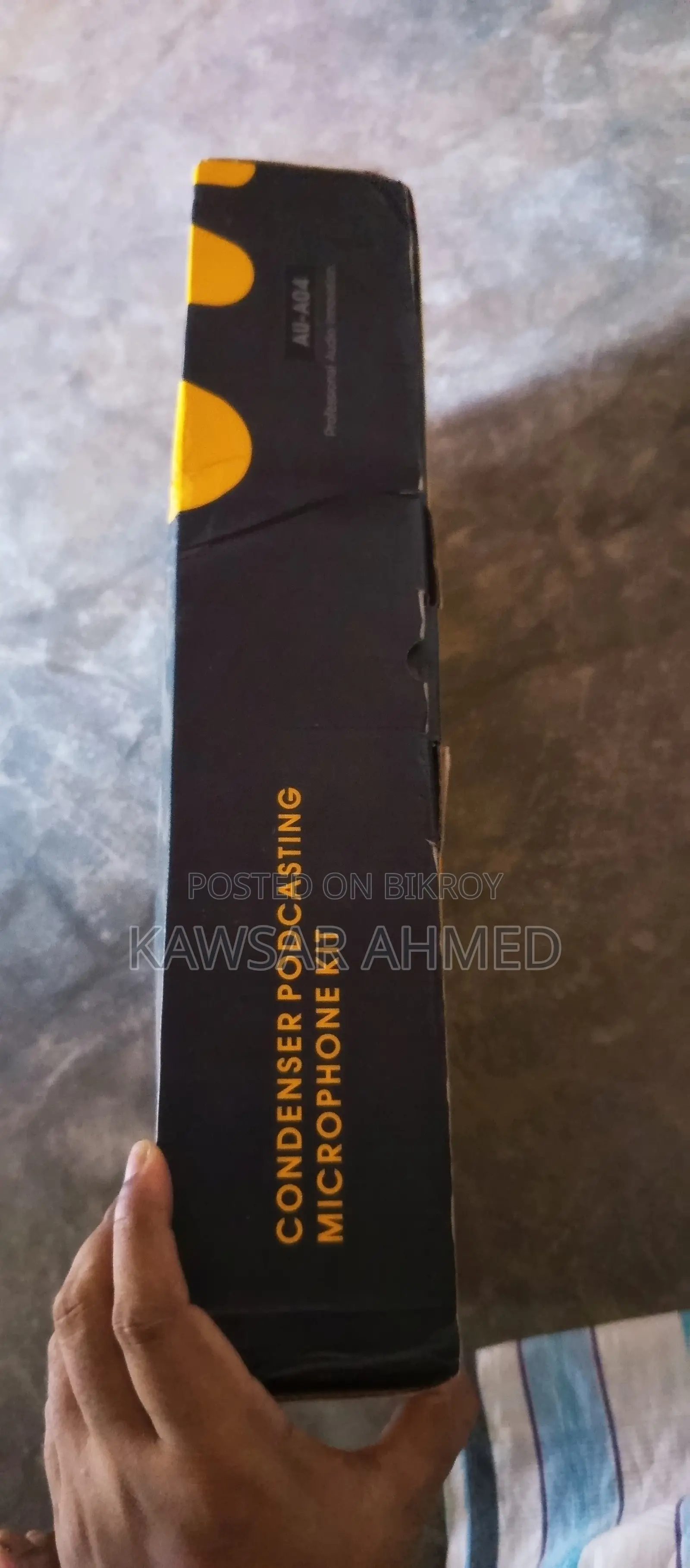 Maono AU-A04 192khz/24bit প্লাগ অ্যান্ড প্লে ইউএসবি মাইক্রোফোন