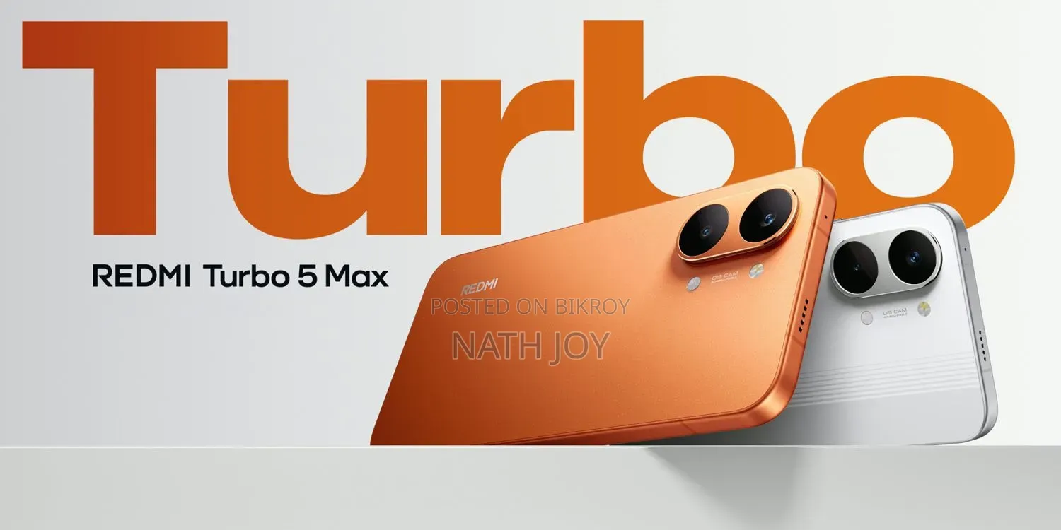 New Xiaomi Redmi Turbo 5 Max 256 GB White