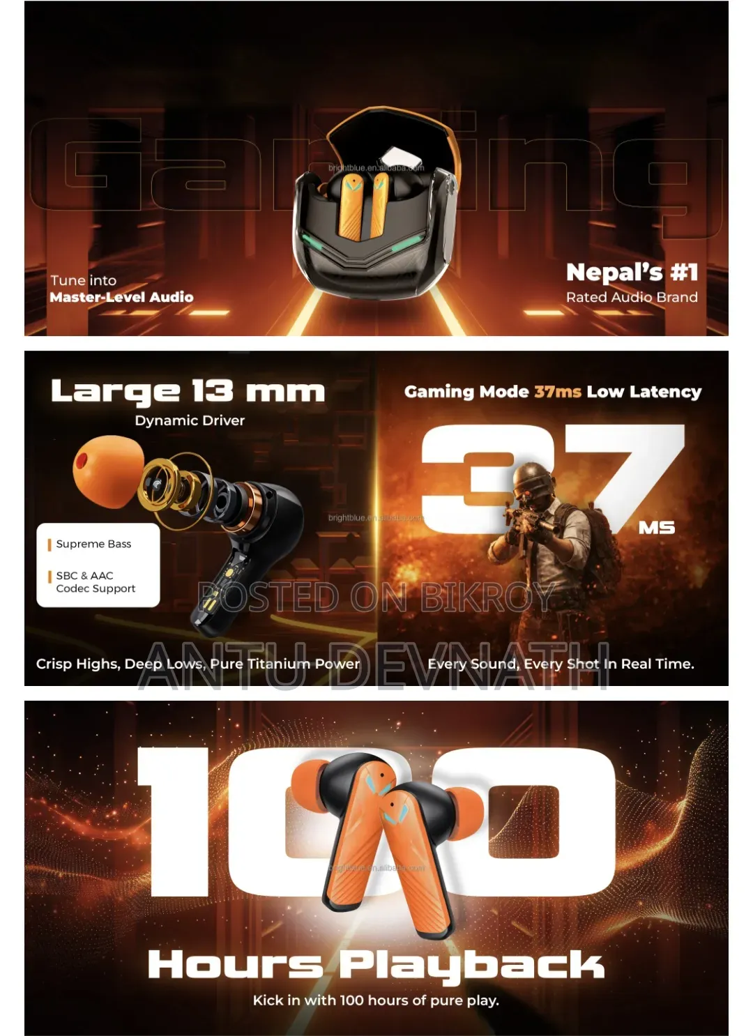 Gaming Earbuds