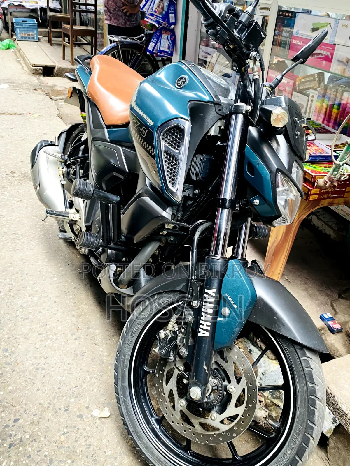 Yamaha FZS V3 2022 Green