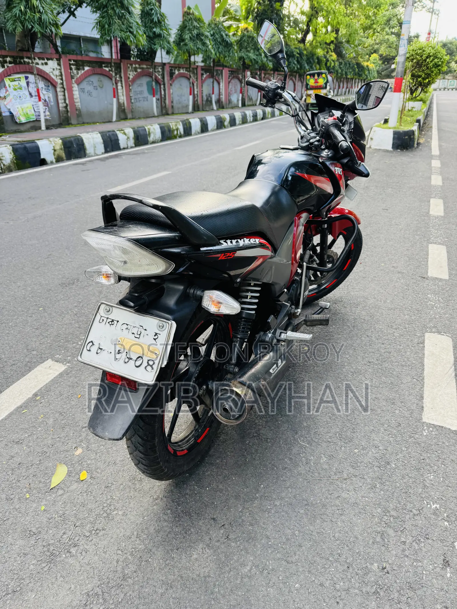 টিভিএস স্ট্রাইকার ১২৫ ২০১৮ ব্ল্যাক