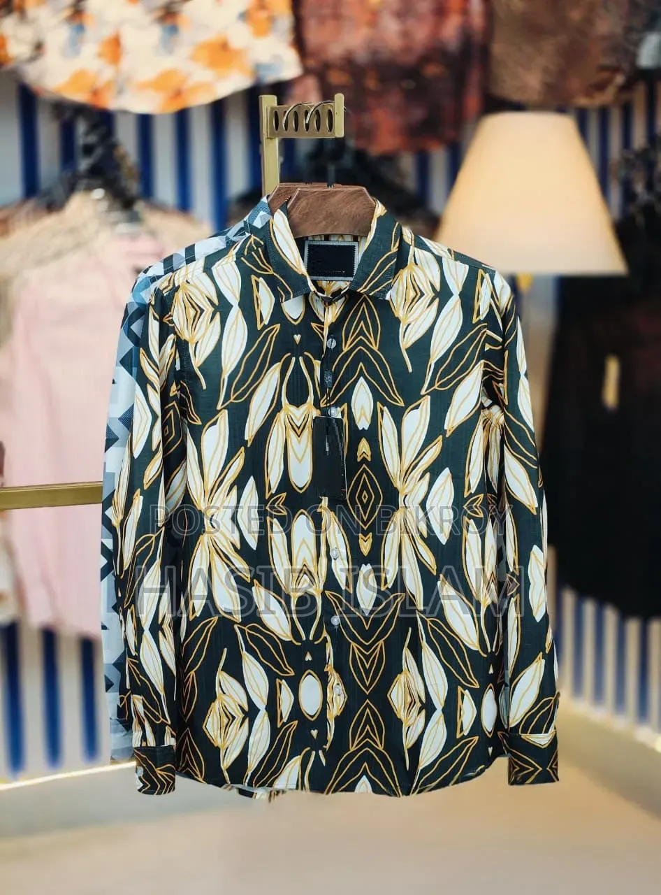 China Floral Print Full Sleeve Shirts