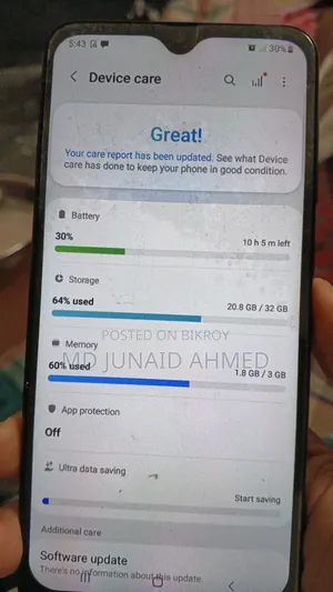 Samsung Galaxy A20 32 GB Gray