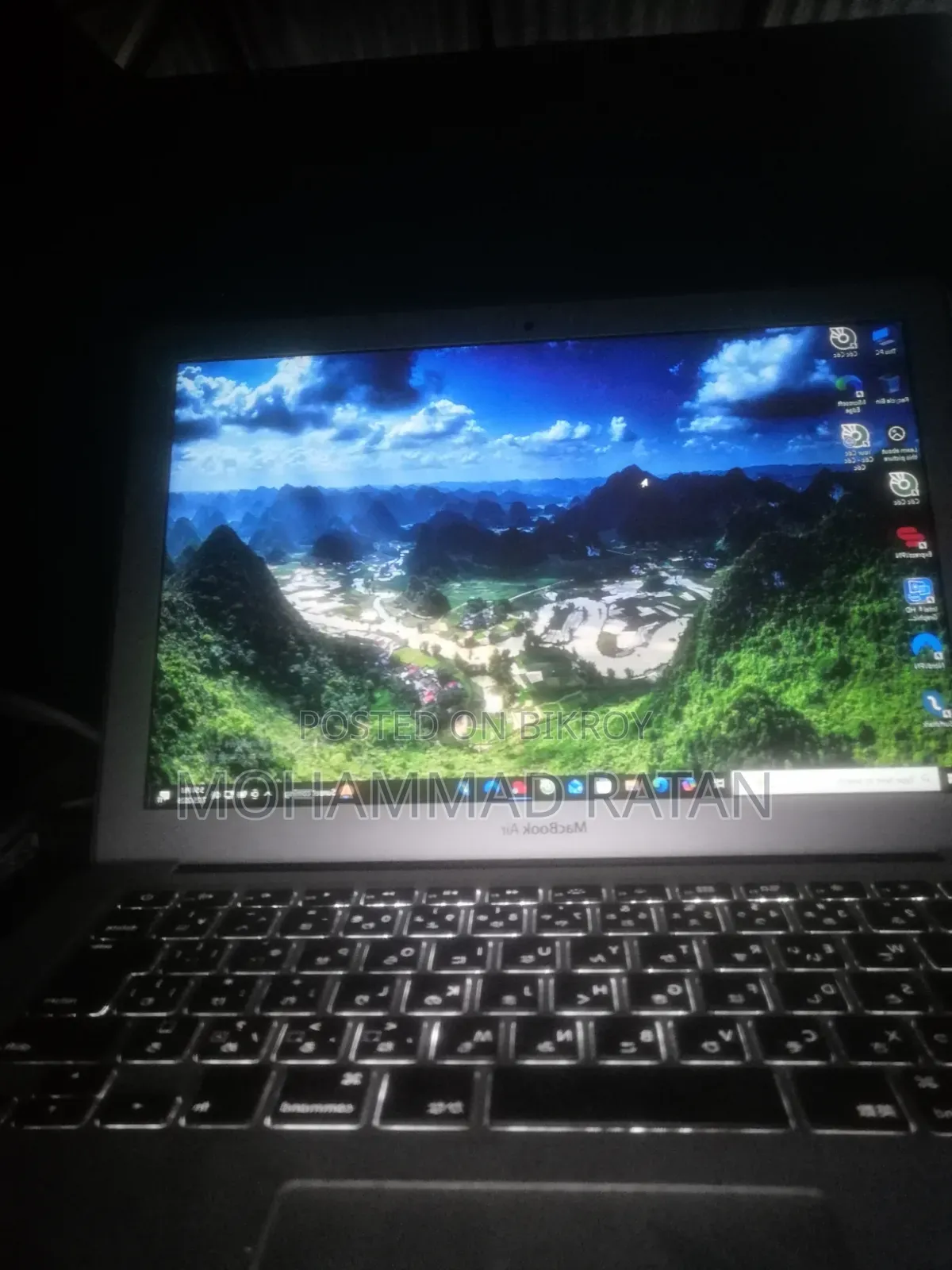 Laptop Apple MacBook Air 2017 8GB Intel Core i5 SSD 512GB