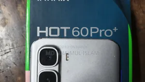 ইনফিনিক্স হট ৬০ প্রো প্লাস ২৫৬ জিবি সিলভার