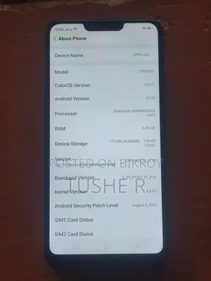 New Oppo A3s 256 GB Blue
