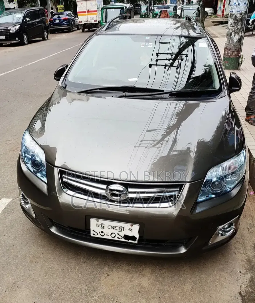 Toyota Corolla Fielder 1.5 Liter Petrol Front-Wheel Drive 2010 Gray