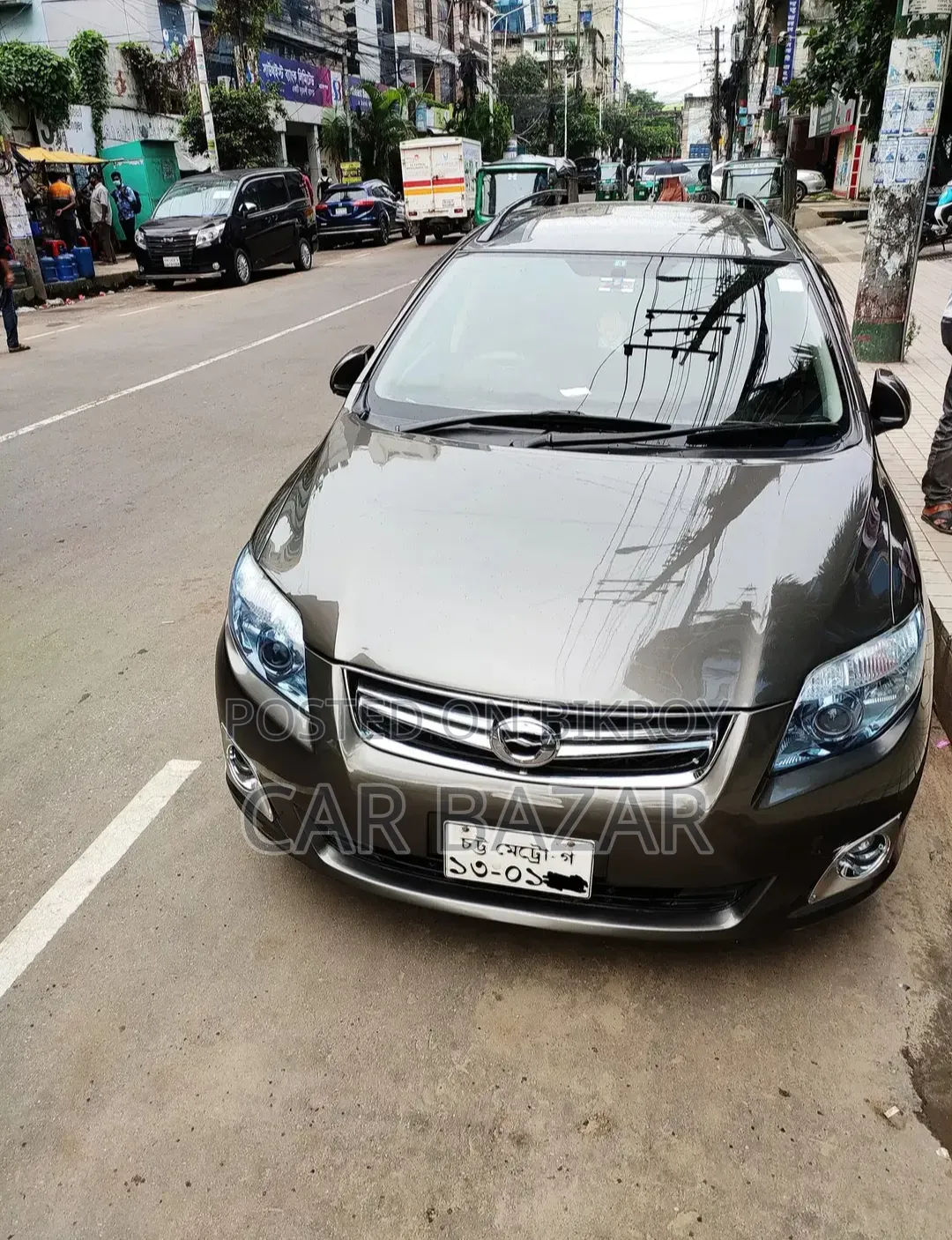 Toyota Corolla Fielder 1.5 Liter Petrol Front-Wheel Drive 2010 Gray