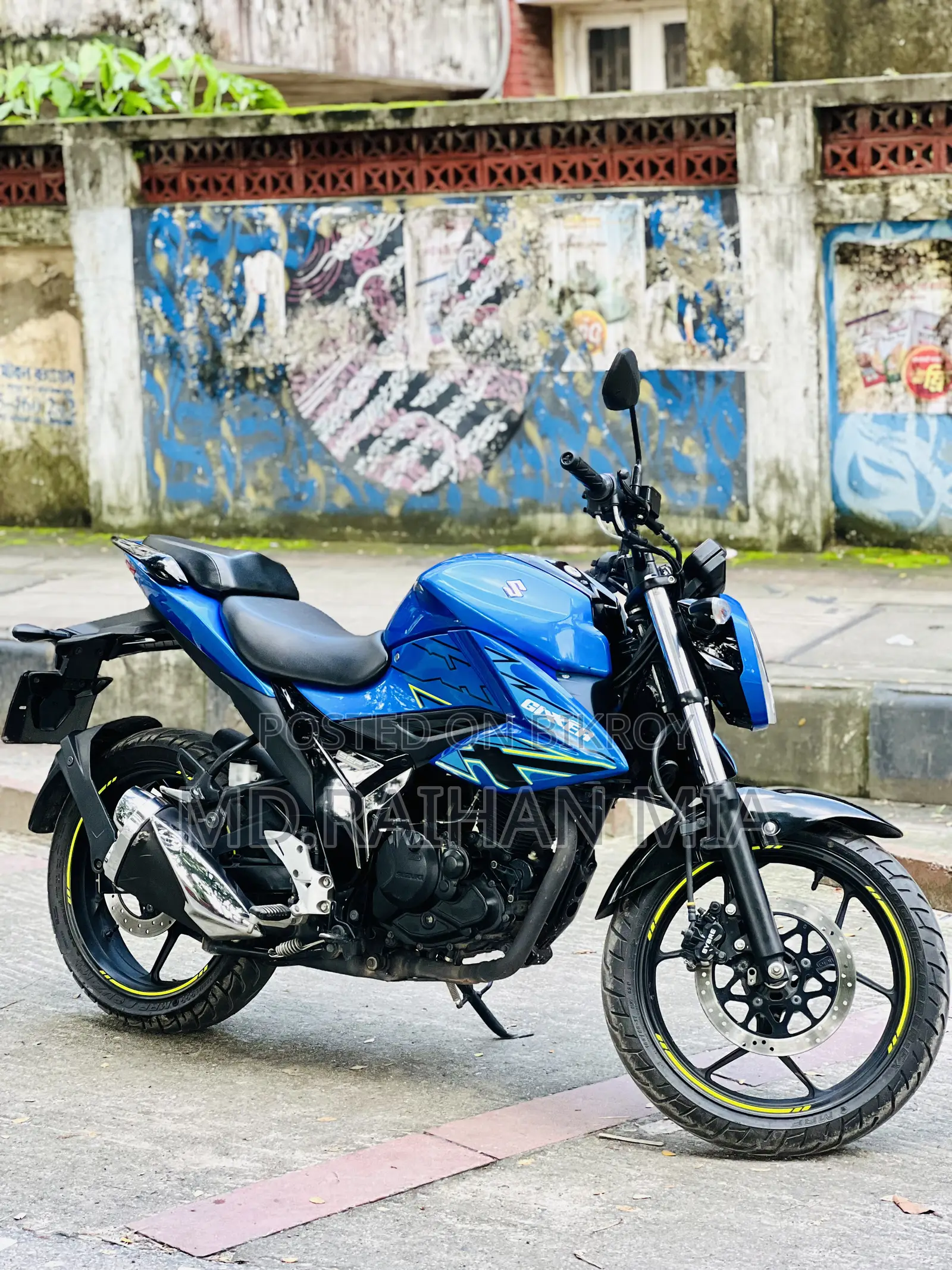 Suzuki Gixxer 2024 Blue
