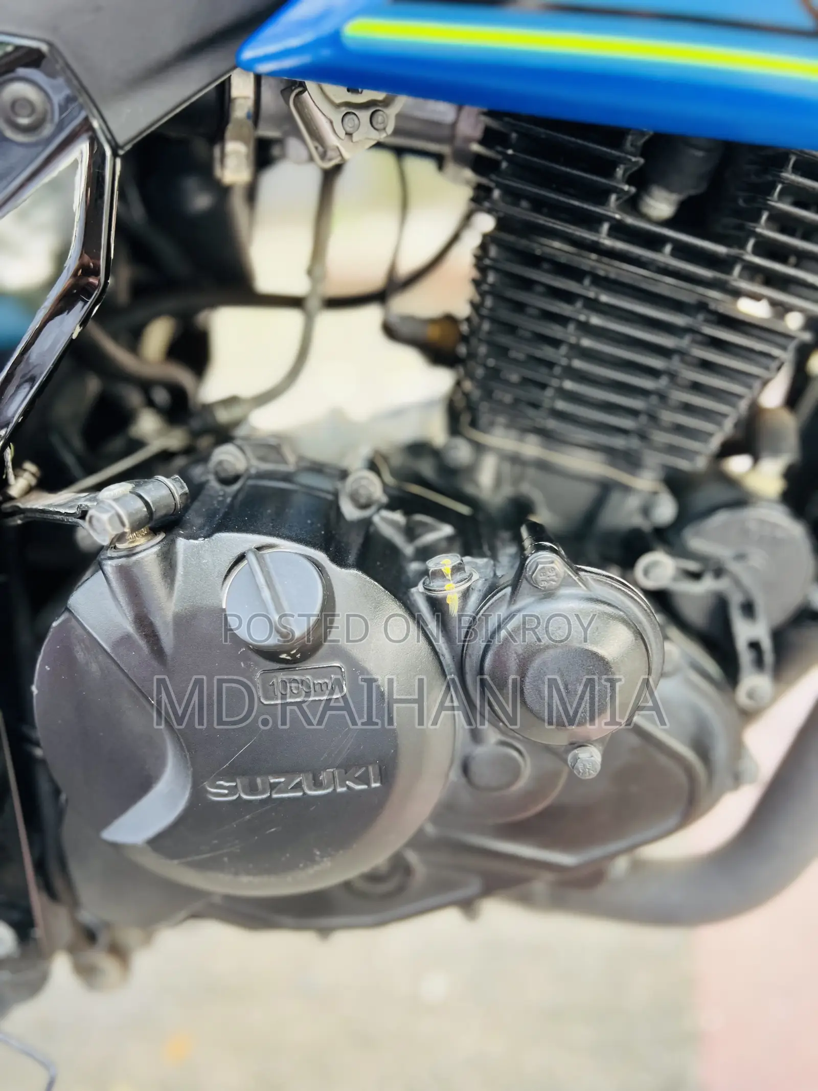 Suzuki Gixxer 2024 Blue