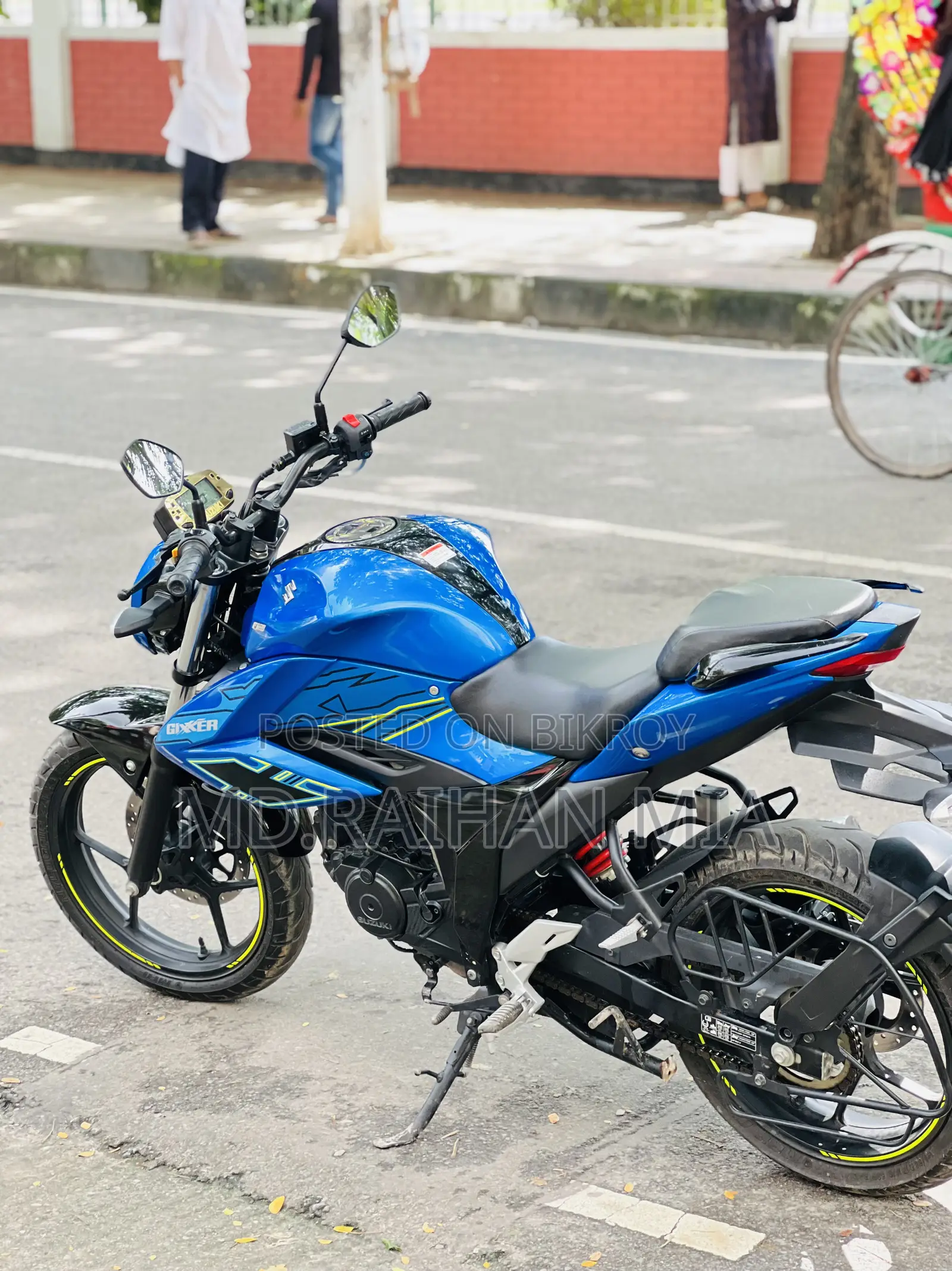 Suzuki Gixxer 2024 Blue