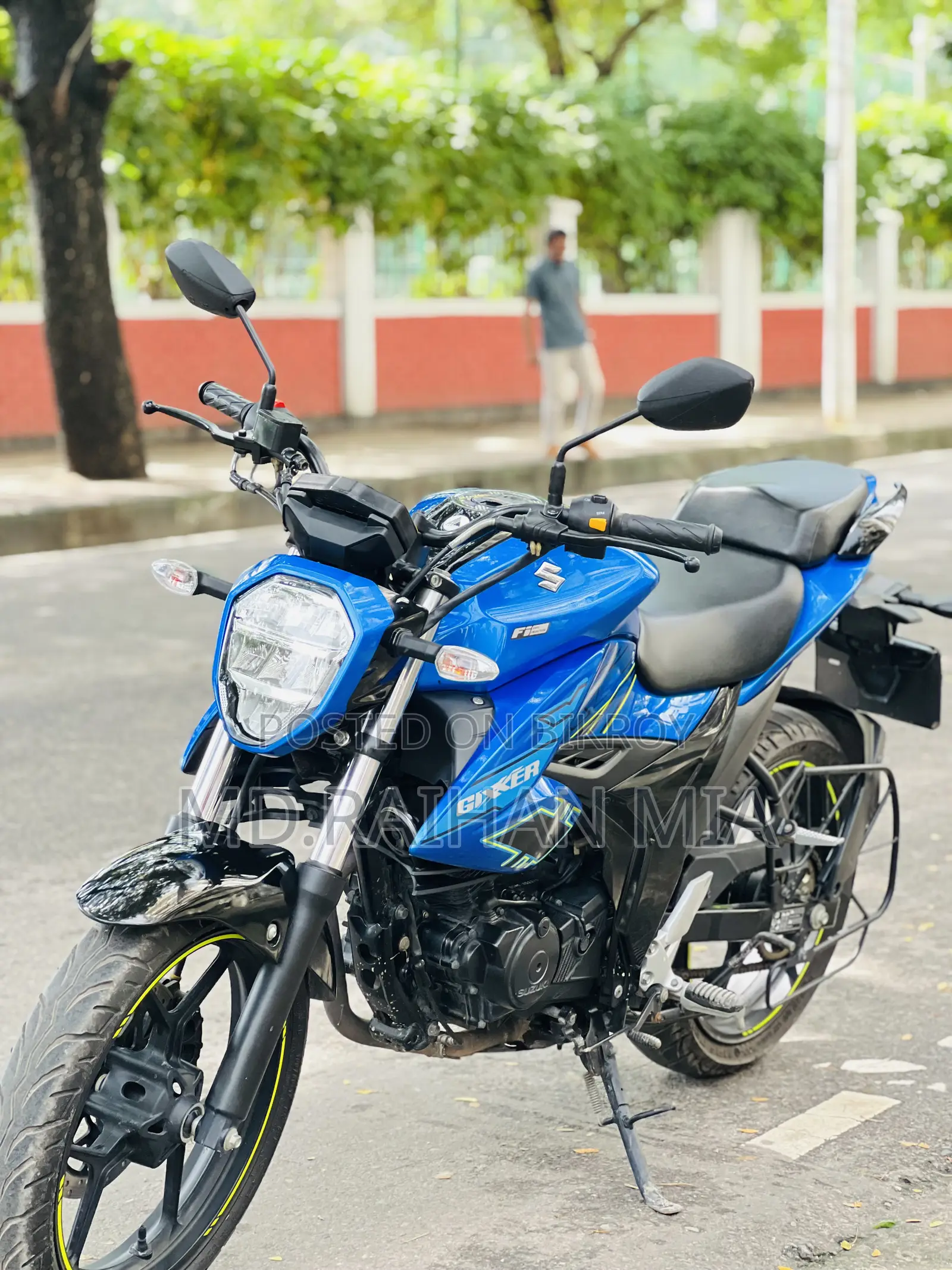 Suzuki Gixxer 2024 Blue