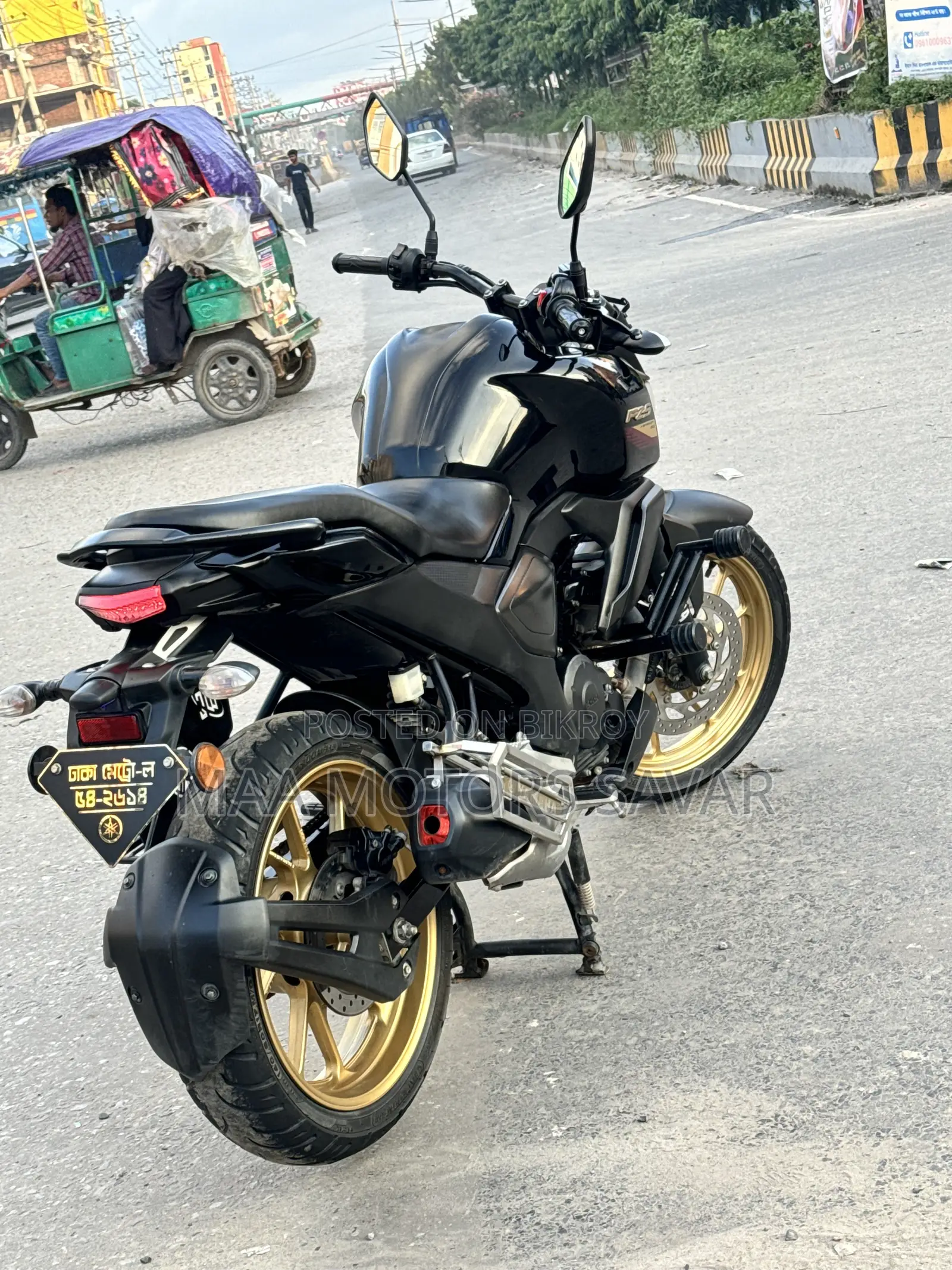 ইয়ামাহা এফজেডএস ভি৩ ২০২৩ ব্ল্যাক
