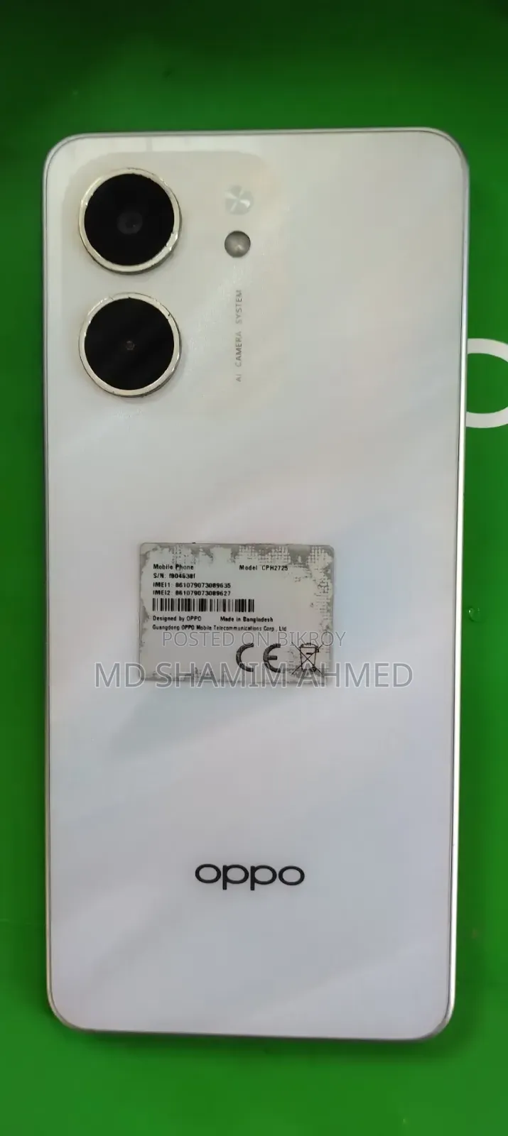 Oppo A5X 128 GB Silver