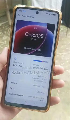 Oppo A5X 128 GB Silver