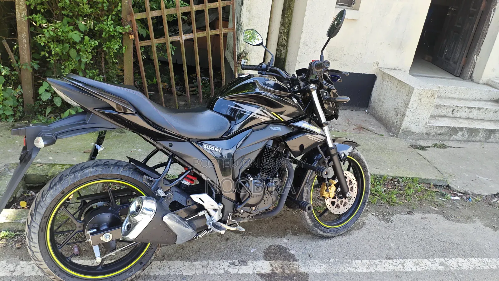Suzuki Gixxer 2025 Black