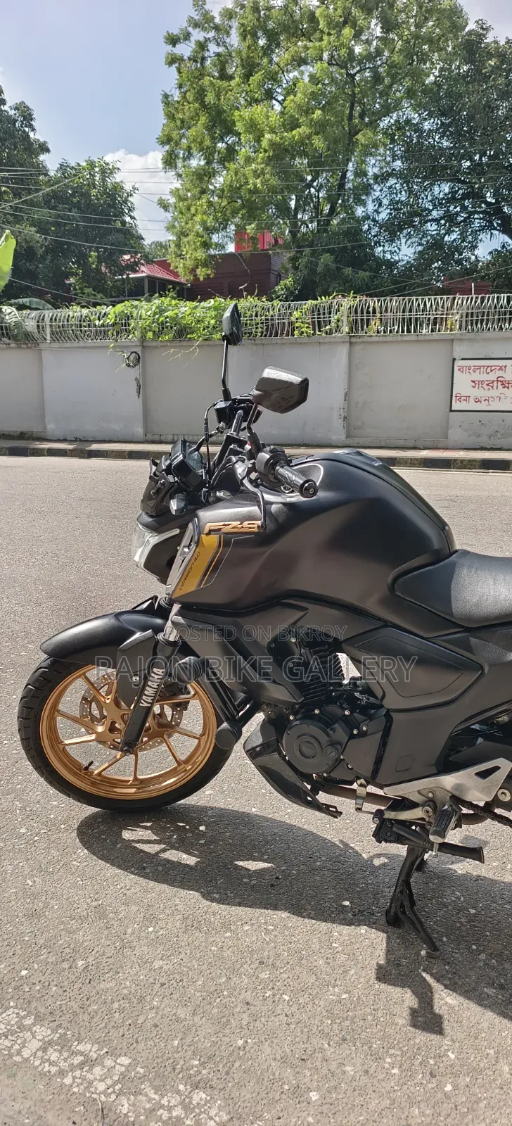 New Yamaha FZ 2024 Black