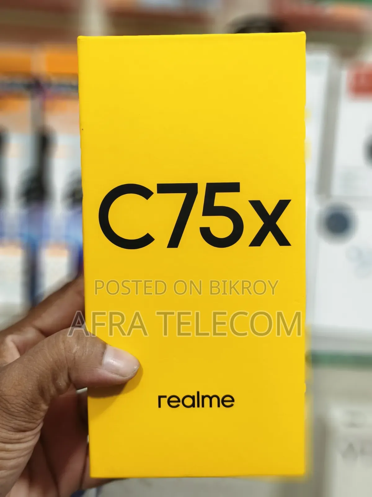 Realme C75x 128 GB Black