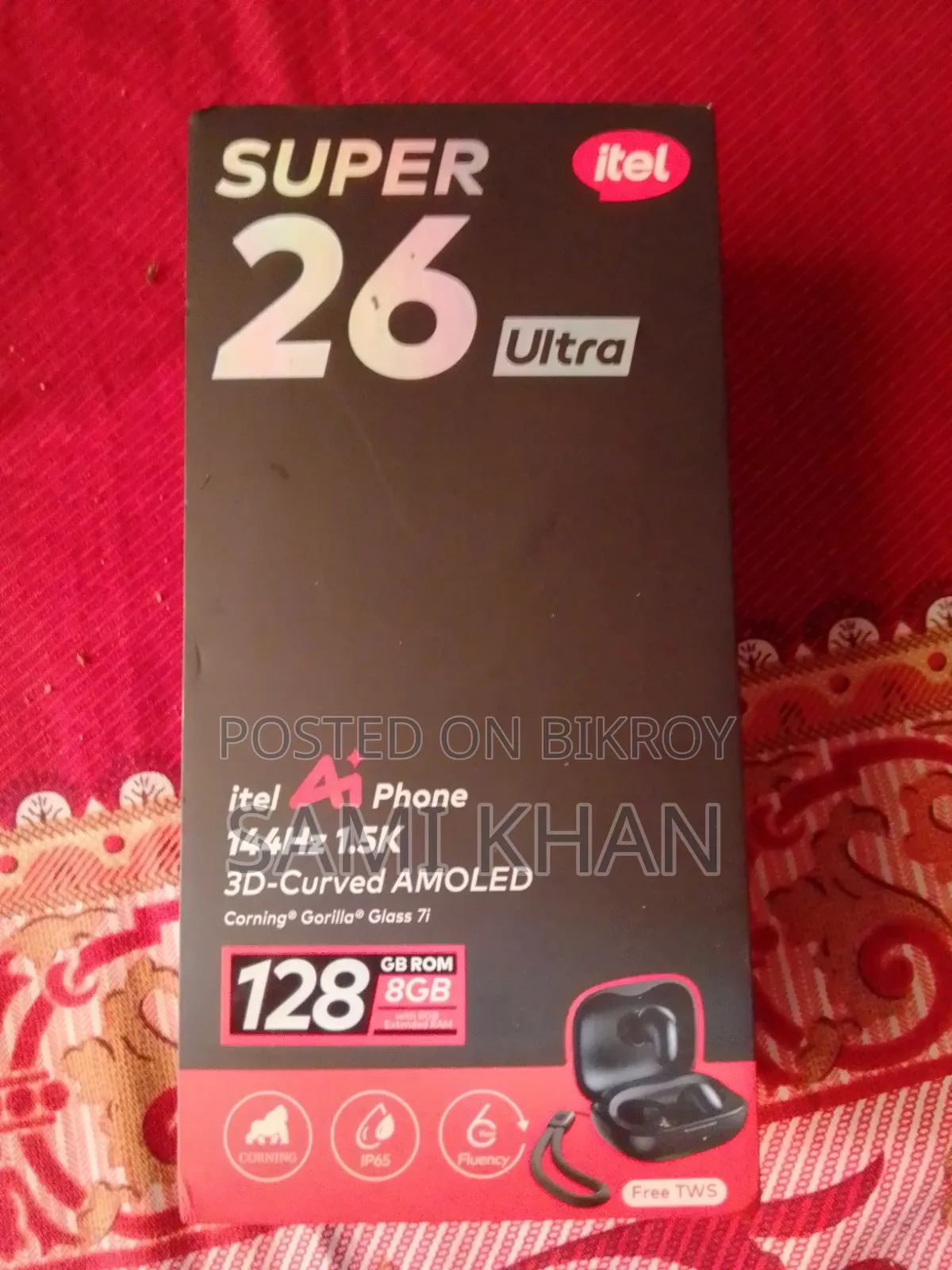 Itel Super 26 Ultra 128 GB Blue