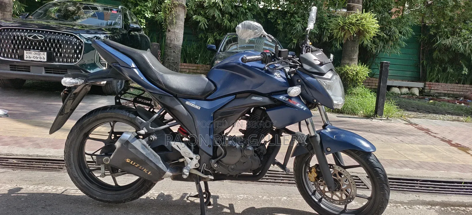 New Suzuki Gixxer 2024 Blue