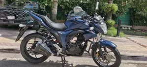 New Suzuki Gixxer 2024 Blue