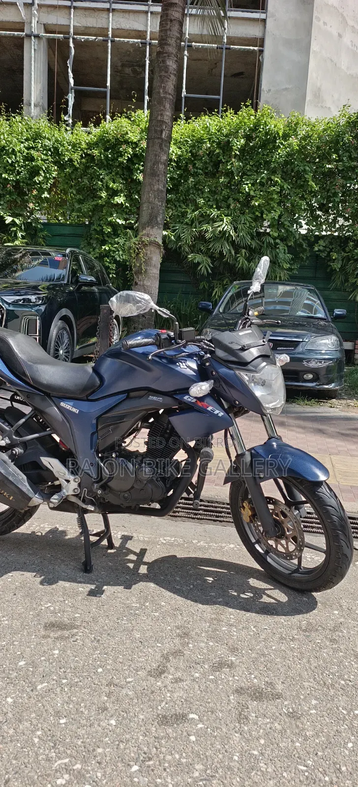 New Suzuki Gixxer 2024 Blue