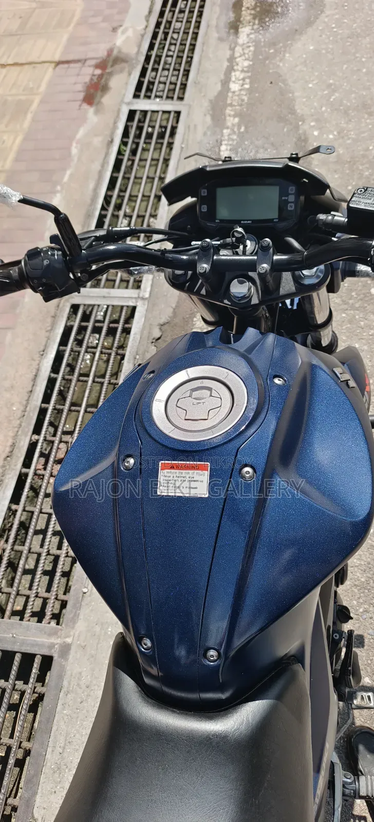 New Suzuki Gixxer 2024 Blue