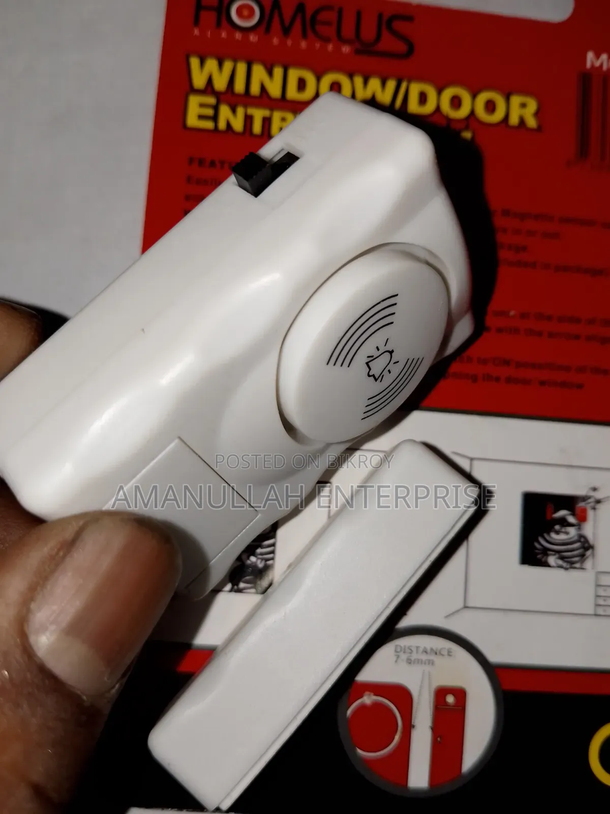 Wireless Window Door Entry Security Alarm | Home Protection