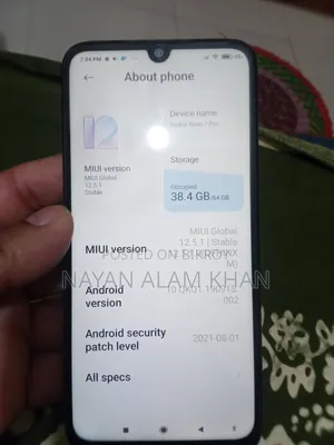 Xiaomi Redmi Note 7 Pro 64 GB Black