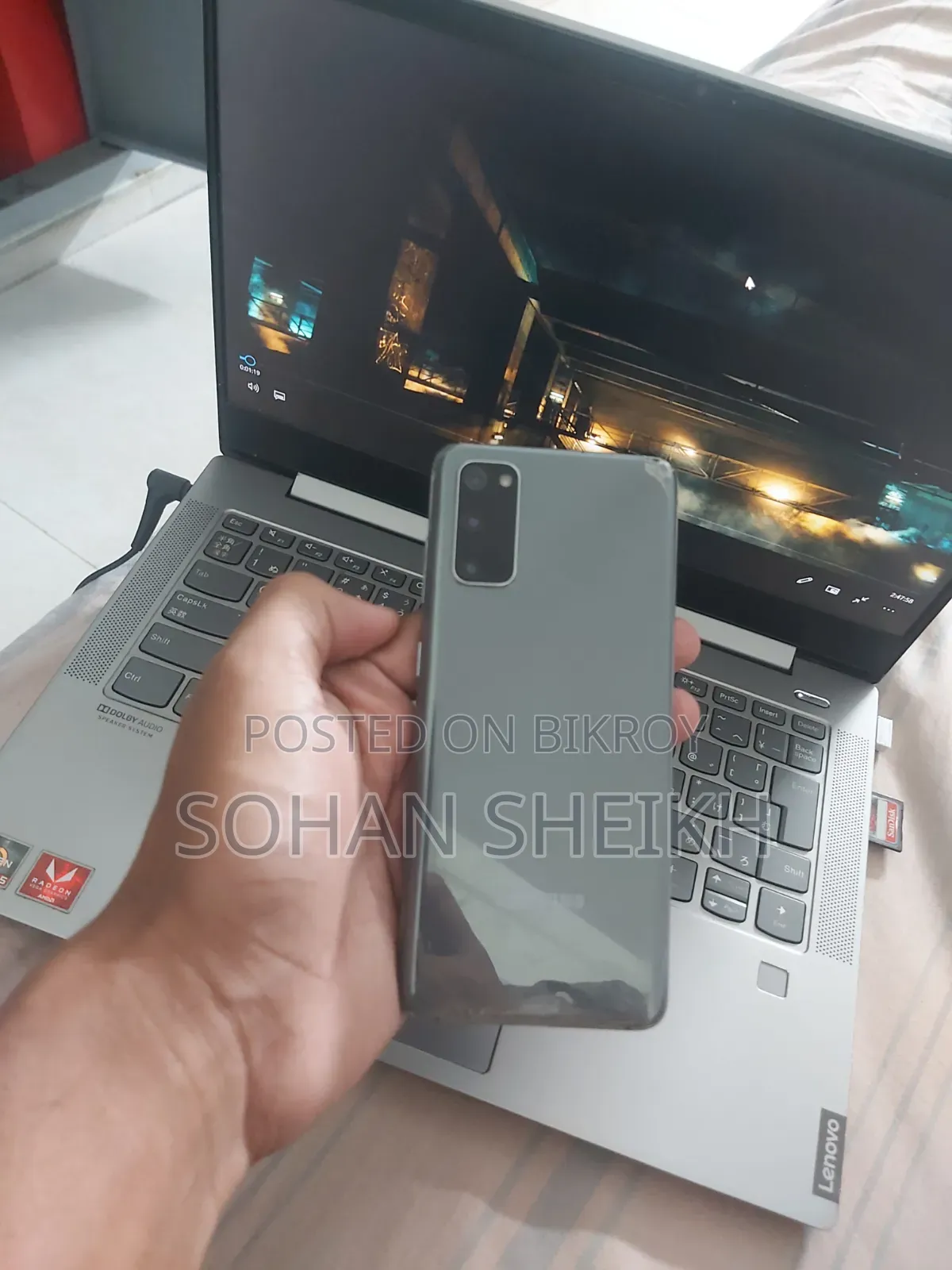 স্যামসাং গ্যালাক্সি এস২০ ১২৮ জিবি গ্রে