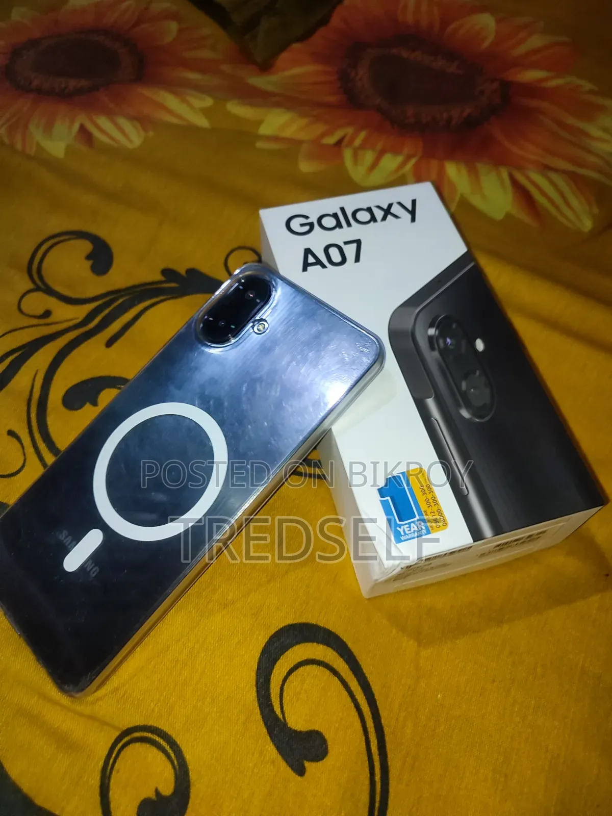 New Samsung Galaxy A07 4G 64 GB Black