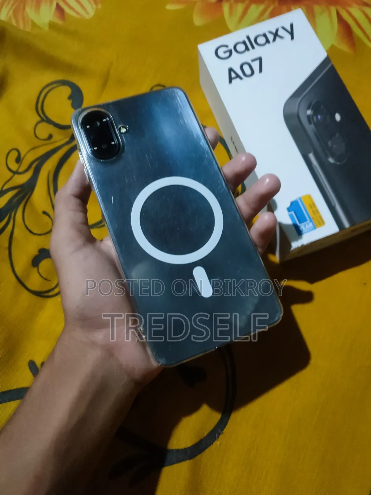 New Samsung Galaxy A07 4G 64 GB Black