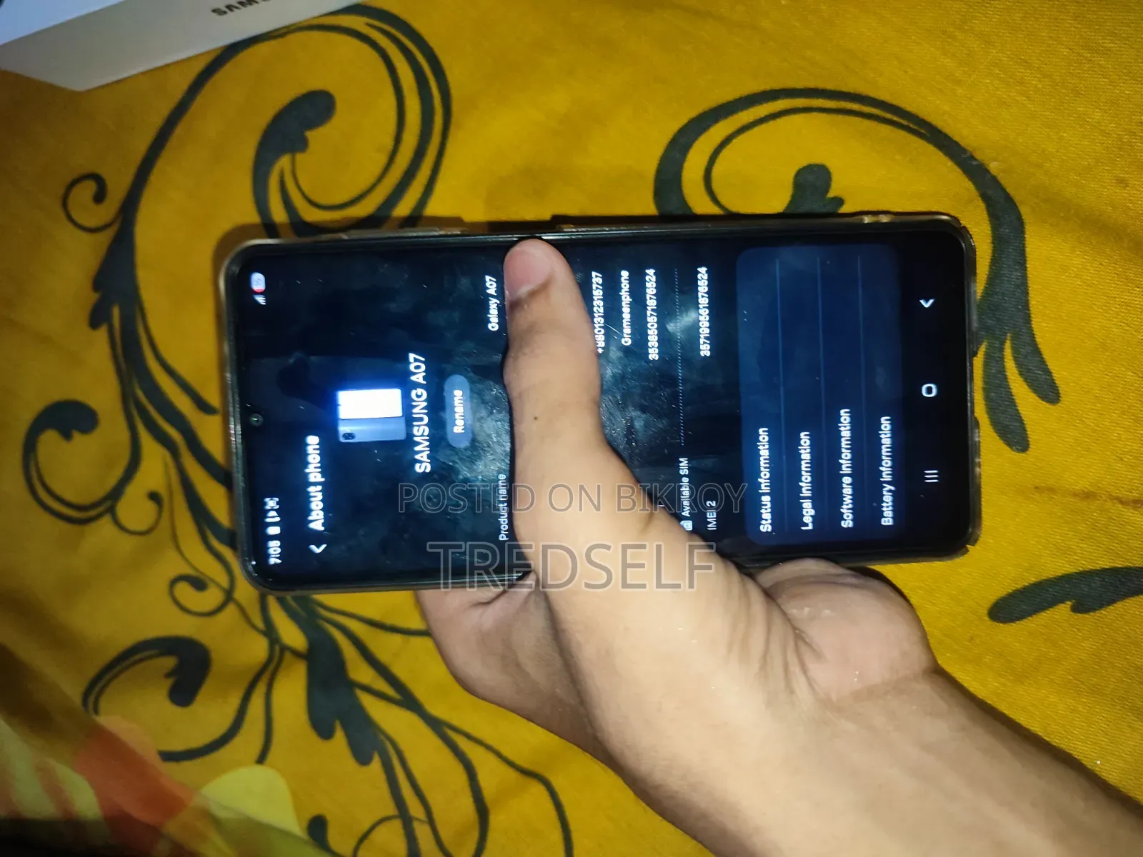 New Samsung Galaxy A07 4G 64 GB Black