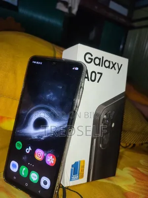 New Samsung Galaxy A07 4G 64 GB Black