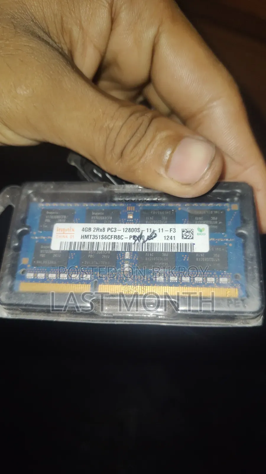 DDR3 1 Month Used