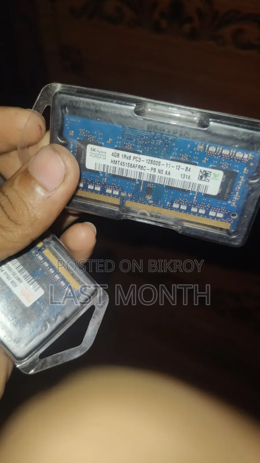 DDR3 1 Month Used