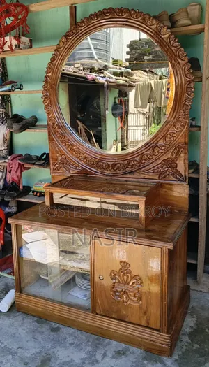 Beautiful wooden dressing table for sale.