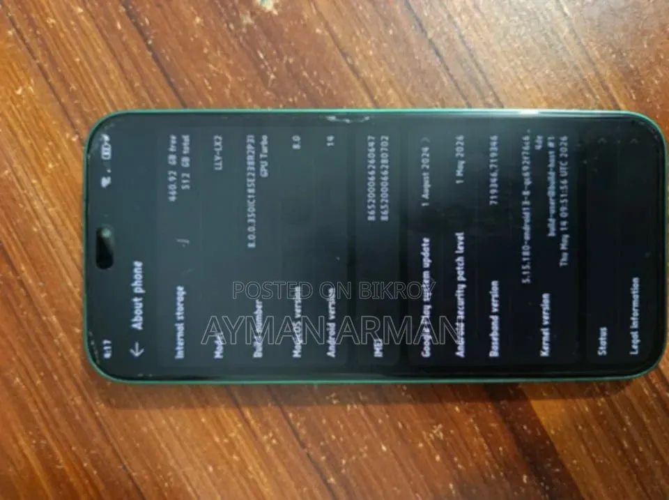 Honor X8b 256 GB Green