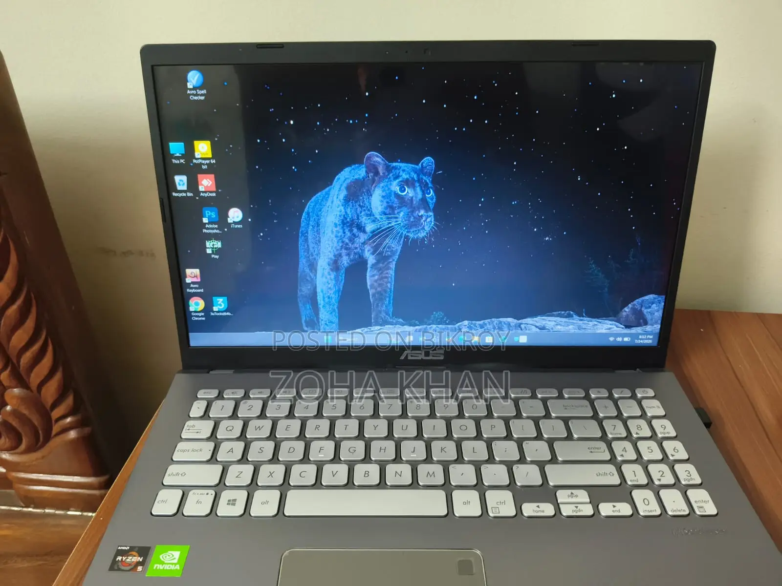 Laptop ASUS 4GB AMD Ryzen 5 SSD 1T