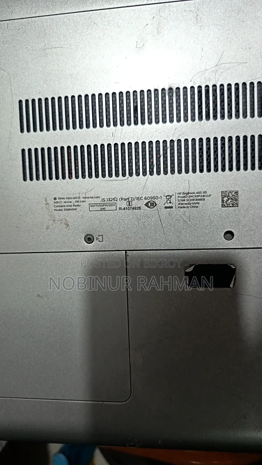 Laptop HP ProBook 450 G5 12GB Intel Core i5 HDD+SSD 1TB